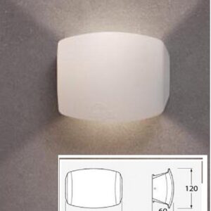 Abram 150 Plafoniera UP&DOWN R7s 4w Natura Bianco